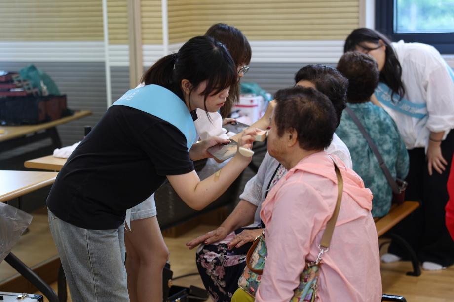 상지대, 4일간 농촌 봉사활동 진행, 농가 일손돕기부터 어르신 도움활동까지 13