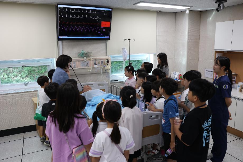 상지대 간호학과, 초등학생 대상 &#39;응급처치, 진로교육&#39; 진행 12