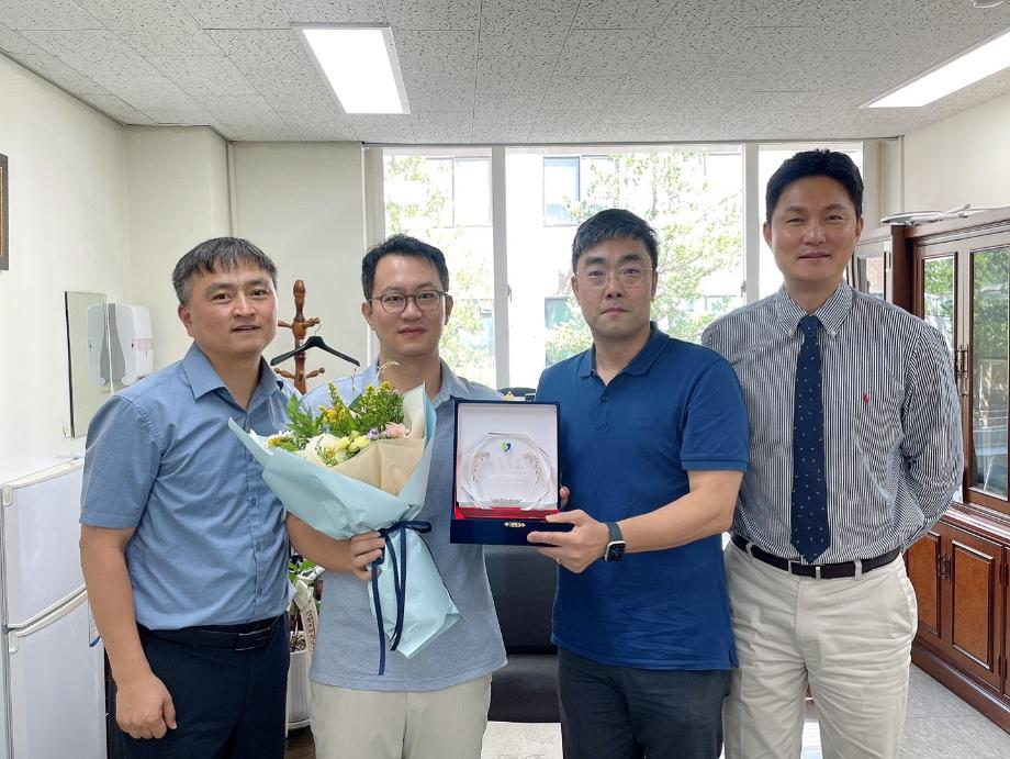 상지대 창업보육센터 졸업기업 '일구는공간', 발전기금 기부