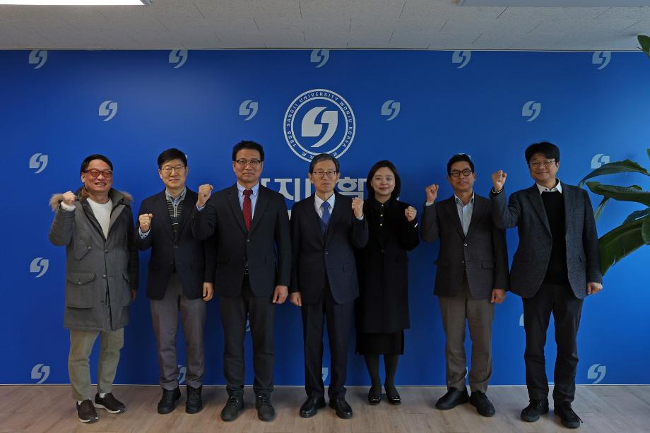 강원기자협회 박정민 회장-진유정 사무국장 간담회