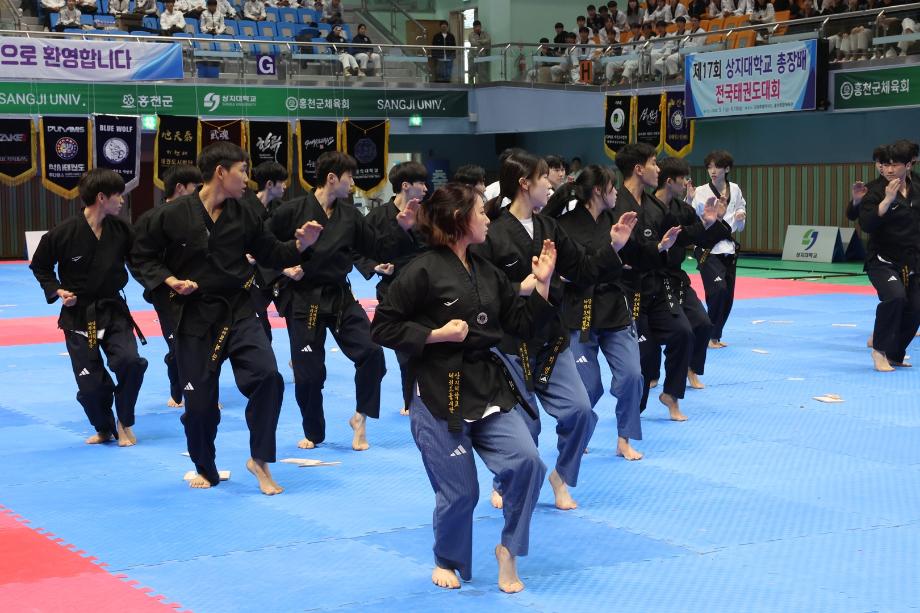 제17회 상지대 총장배 전국태권도대회 개막식 개최...10일까지 홍천서 진행 23