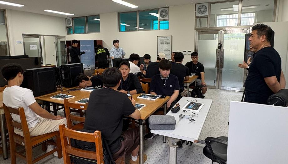 앵커사업단, 지역 고교생 대상 드론-AI 실무교육 운영