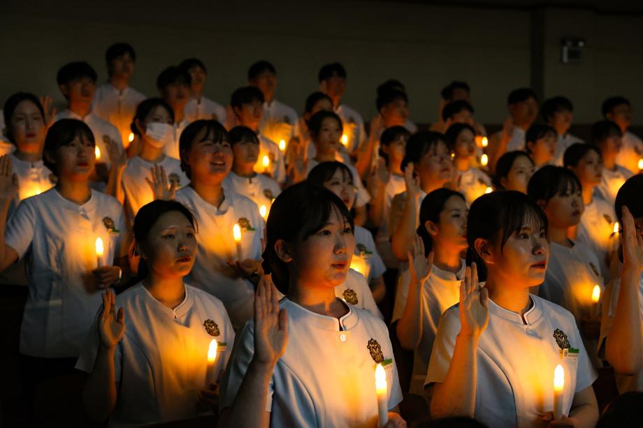 [상지뉴스] 간호학과, 나이팅게일 선서식 개최 6
