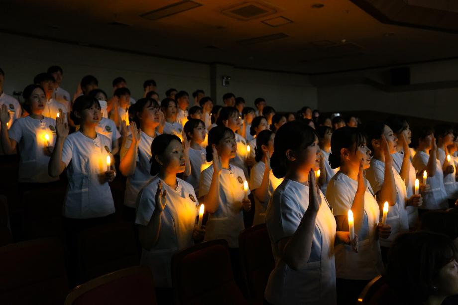[상지뉴스] 간호학과, 나이팅게일 선서식 개최 7