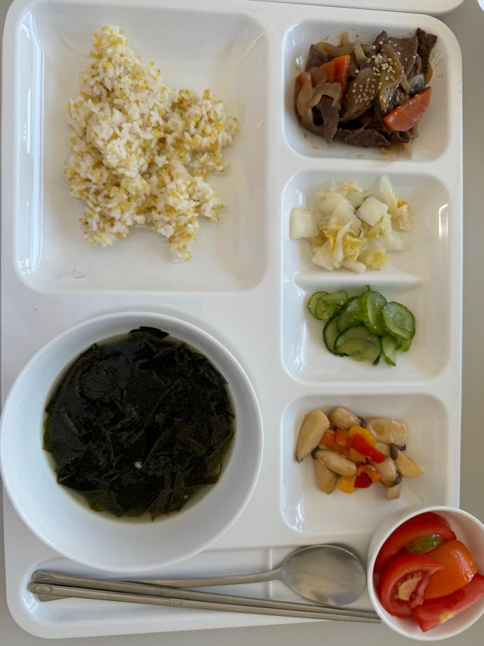 단체급식 및 실습 대량조리 실습 3,4조 6