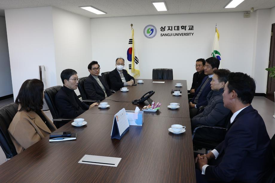 테니스장 조명타워 기부 전달식 진행 3