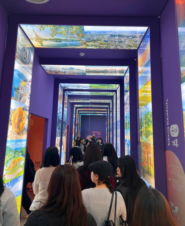 상지대학교 유아교육학과 3학년 기후변화홍보관 견학 7