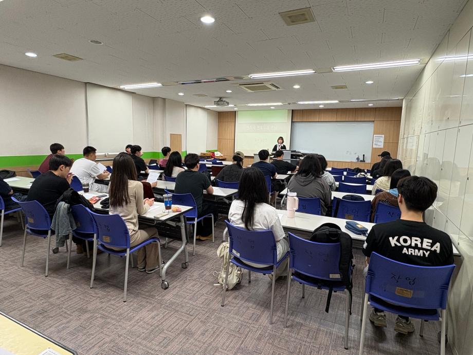 아동작업치료분야 현직자 멘토와의 만남 진행 5