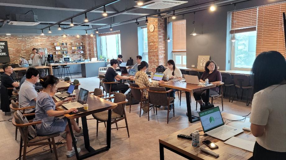 상지대학교 창업보육센터, 생성형 AI 활용 PPT 제작 교육 운영 이미지