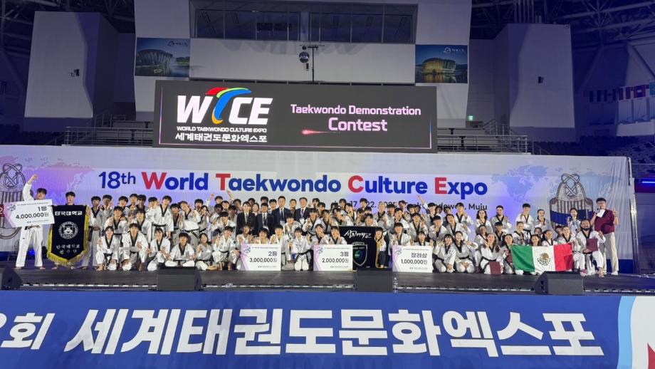 엑스포 태권도 대회 외부활동 사진 - 시범단 이미지